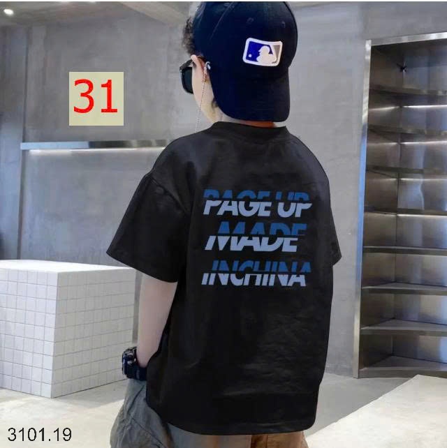 26HA3101.19 - SET 2 ÁO COTTON SIZE ĐẠI BÉ TRAI
