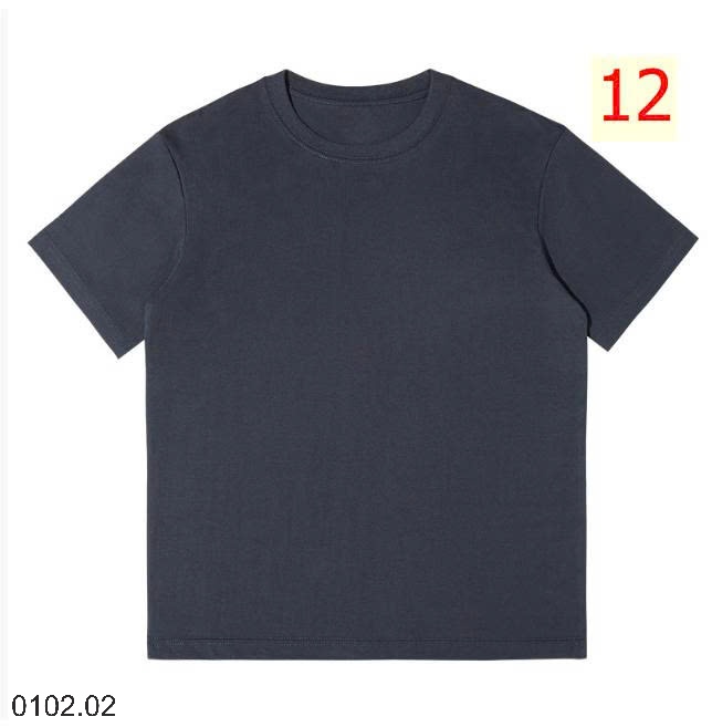 26HA0102.02 - ÁO THUN COTTON TRƠN MÀU NAM NỮ