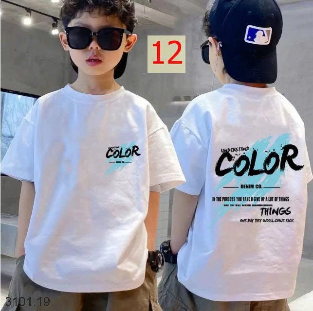 26HA3101.19 - SET 2 ÁO COTTON SIZE ĐẠI BÉ TRAI