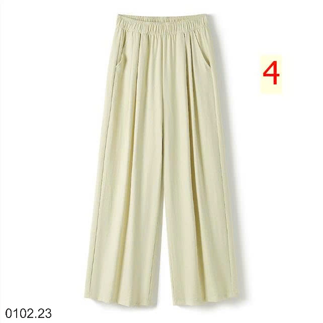26HA0102.23 - QUẦN ỐNG RỘNG XẾP LY YAMAMOTO