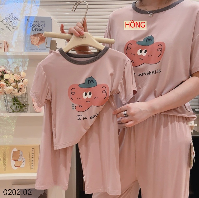 26HA0202.02 - BỘ MODAL HOẠT HÌNH CHO BÉ SIÊU MỀM MÁT