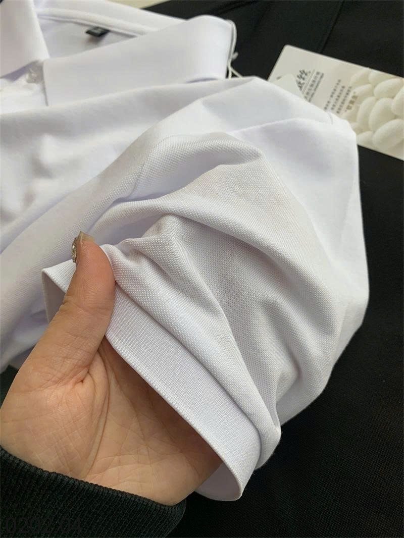 26HA0202.04 - ÁO POLO NAM KẾT HỢP LỤA TƠ TẰM CAO CẤP
