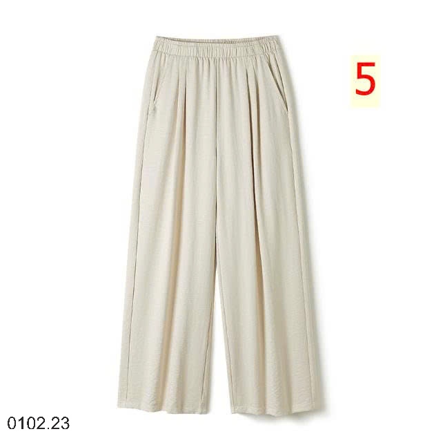 26HA0102.23 - QUẦN ỐNG RỘNG XẾP LY YAMAMOTO
