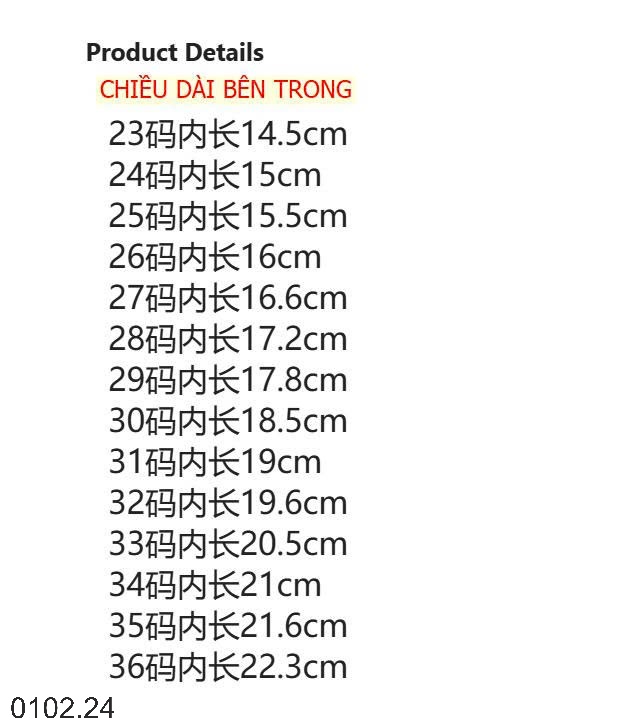 26HA0102.24 - GIÀY ĐẾ BỆT THOÁNG KHÍ BÉ GÁI