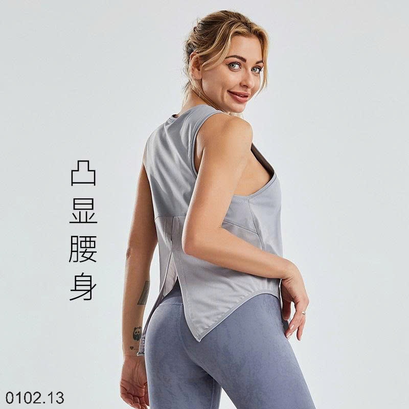 26HA0102.13 - ÁO TẬP BA LỖ LULU XẺ GIỮA