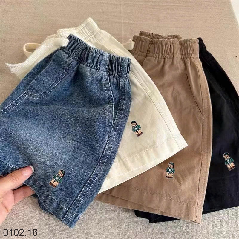 26HA0102.16 - QUẦN SHORT HÌNH GẤU CHO BÉ YÊU