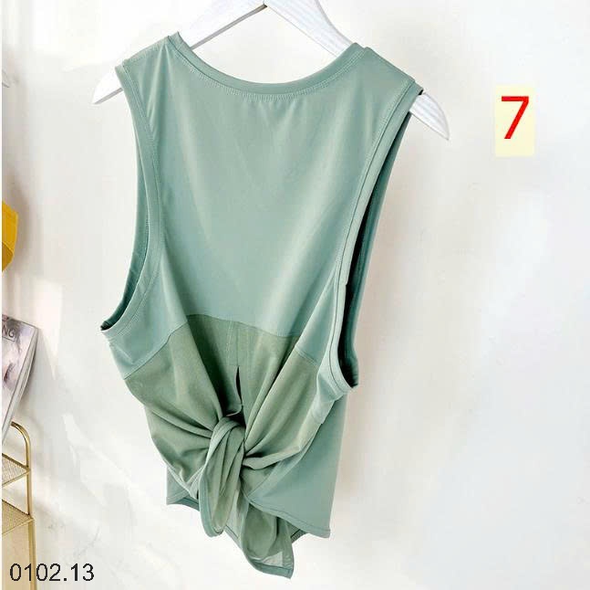 26HA0102.13 - ÁO TẬP BA LỖ LULU XẺ GIỮA