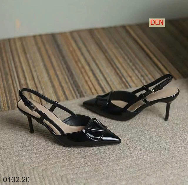 26HA0102.20 - GIÀY SANDAL MŨI NHỌN THỜI TRANG
