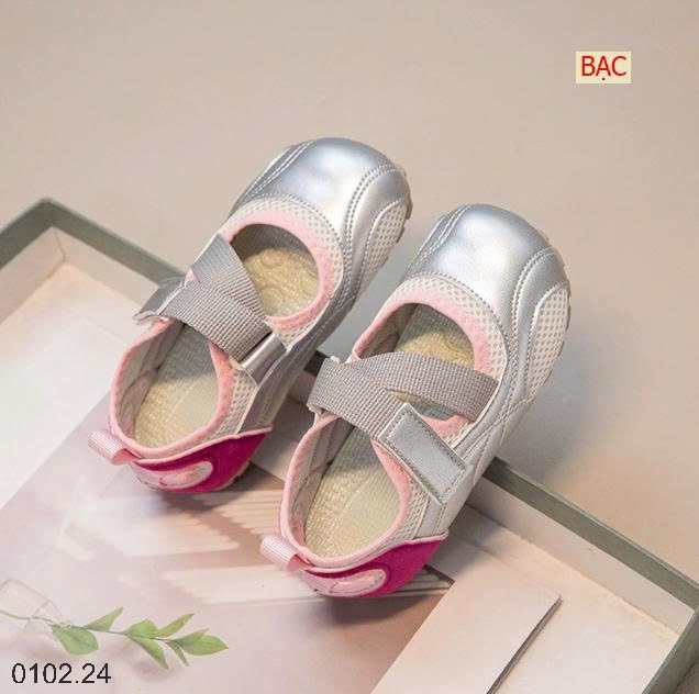 26HA0102.24 - GIÀY ĐẾ BỆT THOÁNG KHÍ BÉ GÁI