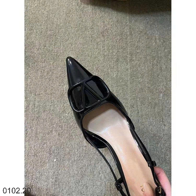 26HA0102.20 - GIÀY SANDAL MŨI NHỌN THỜI TRANG