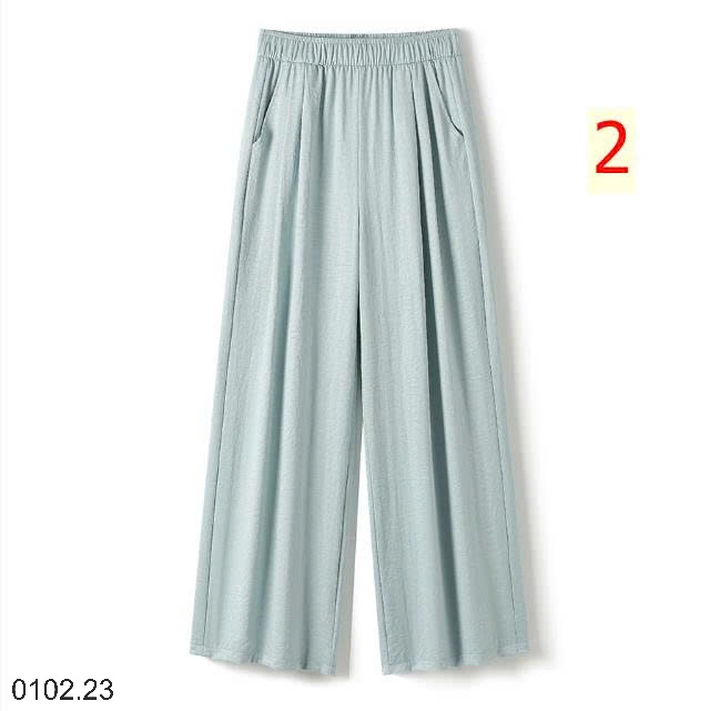 26HA0102.23 - QUẦN ỐNG RỘNG XẾP LY YAMAMOTO