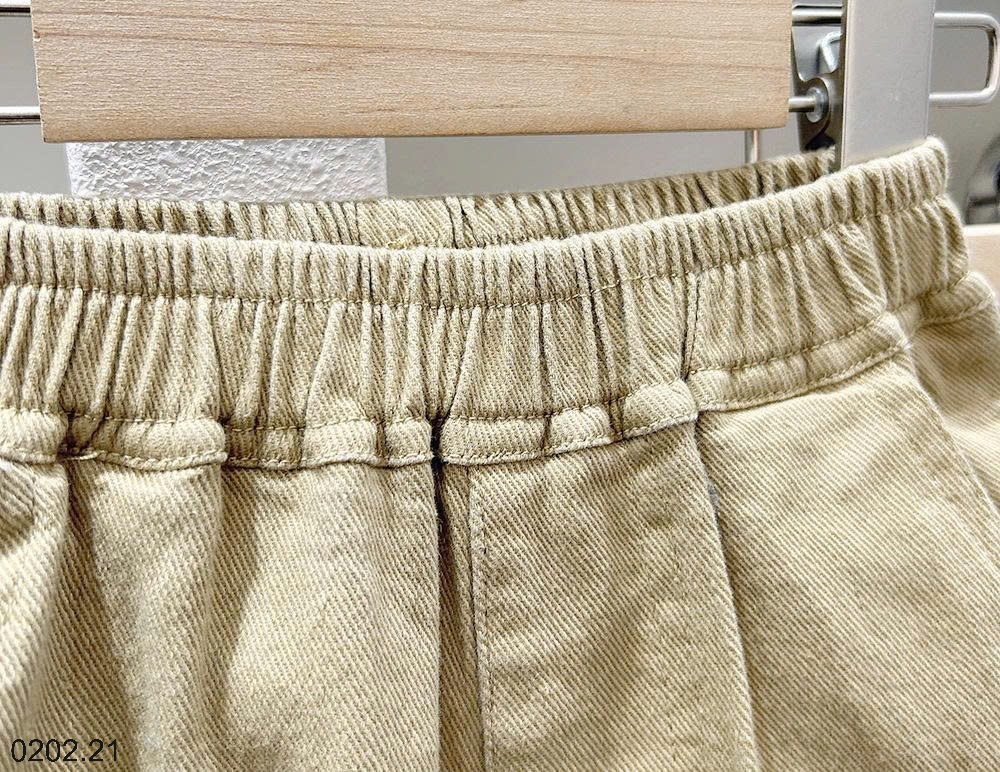26HA0202.21 - QUẦN SHORT THÊU GẤU BÉ TRAI KACADY
