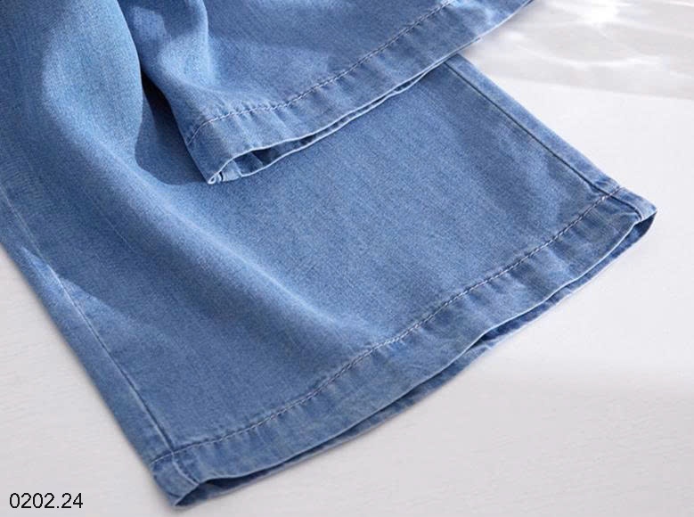 26HA0202.24 - QUẦN DEMIN TENCEL NỮ DÁNG XUÔNG SIÊU MỀN MÁT