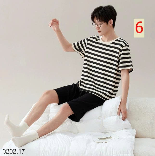 26HA0202.17 - BỘ COTTON NAM MẶC NHÀ NAM