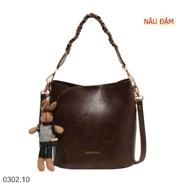 26HA0302.10 - TÚI XÁCH XÔ RETRO KIỂU MỚI