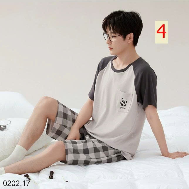 26HA0202.17 - BỘ COTTON NAM MẶC NHÀ NAM