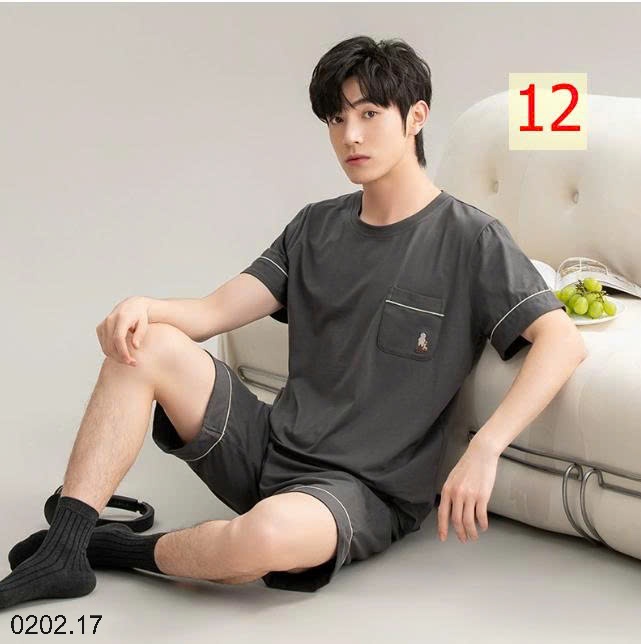 26HA0202.17 - BỘ COTTON NAM MẶC NHÀ NAM