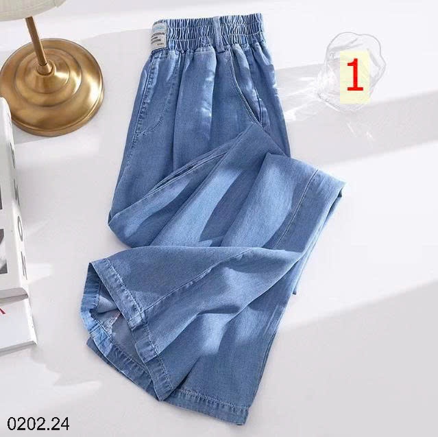26HA0202.24 - QUẦN DEMIN TENCEL NỮ DÁNG XUÔNG SIÊU MỀN MÁT