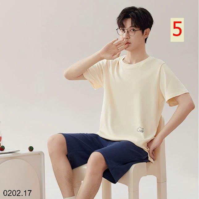 26HA0202.17 - BỘ COTTON NAM MẶC NHÀ NAM
