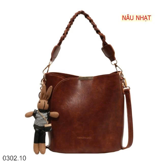 26HA0302.10 - TÚI XÁCH XÔ RETRO KIỂU MỚI