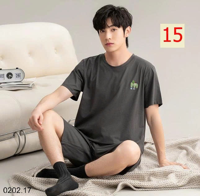 26HA0202.17 - BỘ COTTON NAM MẶC NHÀ NAM