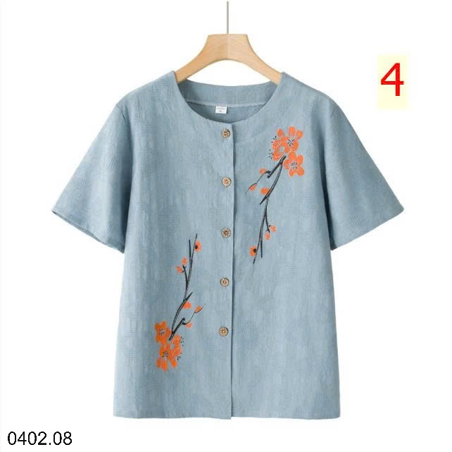 26HA0402.08 - BỘ TRUNG NIÊN TẶNG MẸ QUẦN ĐEN