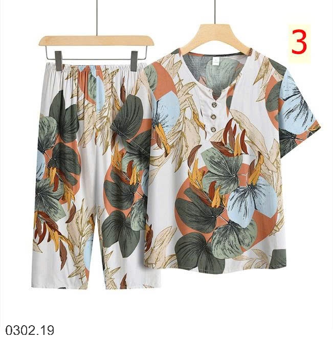 26HA0302.19 - BỘ LANH LỬNG HOA CHO BÀ CHO MẸ
