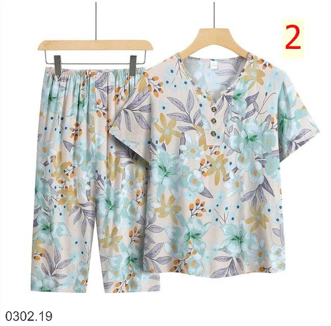 26HA0302.19 - BỘ LANH LỬNG HOA CHO BÀ CHO MẸ