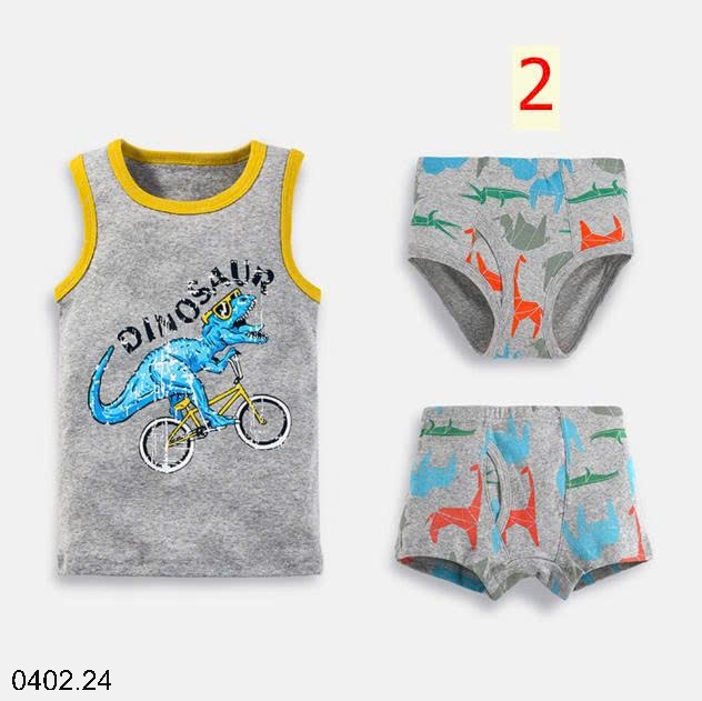 26HA0402.24 - SET ĐỒ LÓT CHO BÉ TRAI