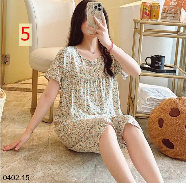 26HA0402.15 - BỘ LANH LỤA LỬNG MẶC NHÀ NỮ