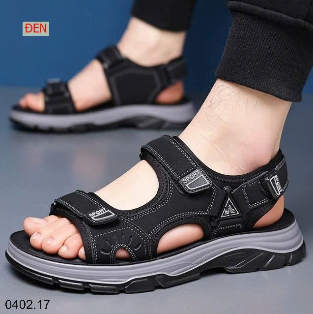 26HA0402.17 - SANDAL NAM DA BÒ