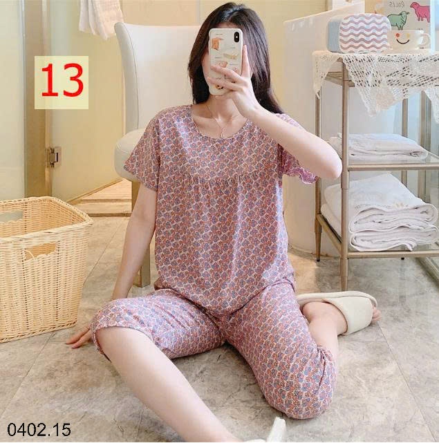 26HA0402.15 - BỘ LANH LỤA LỬNG MẶC NHÀ NỮ