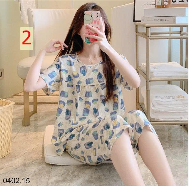 26HA0402.15 - BỘ LANH LỤA LỬNG MẶC NHÀ NỮ