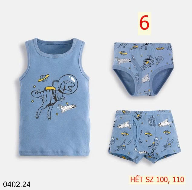 26HA0402.24 - SET ĐỒ LÓT CHO BÉ TRAI
