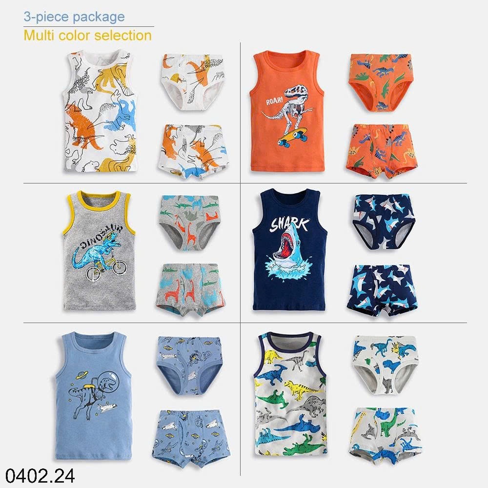 26HA0402.24 - SET ĐỒ LÓT CHO BÉ TRAI