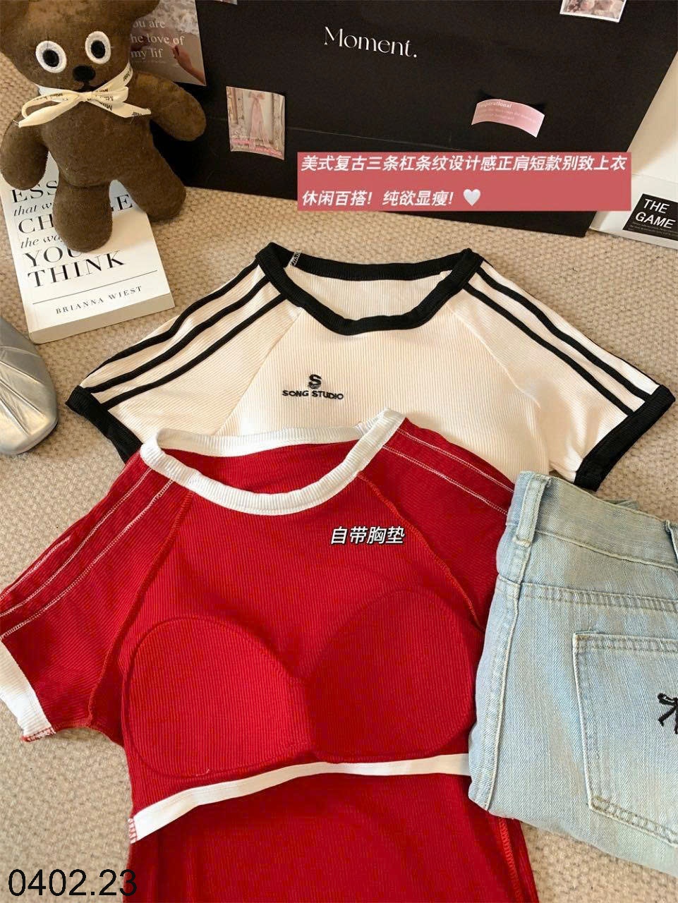 26HA0402.23 - ÁO THUN BABY TEEN BASIC NỮ