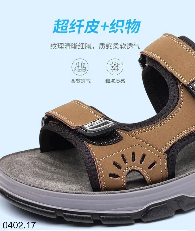 26HA0402.17 - SANDAL NAM DA BÒ