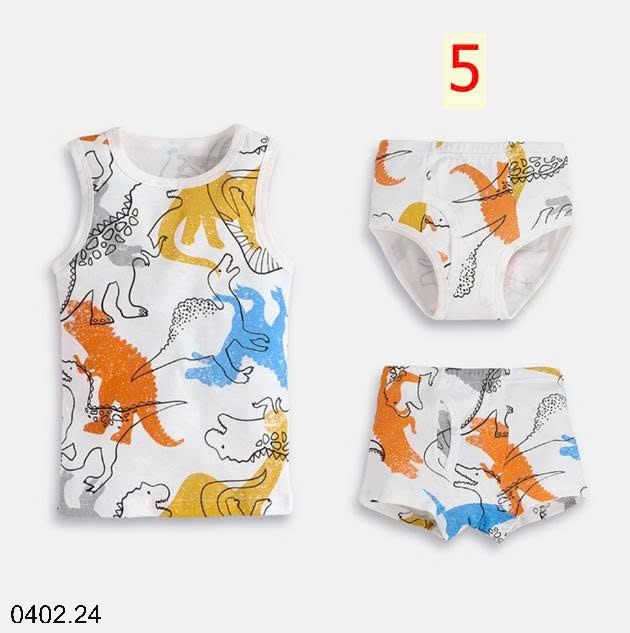 26HA0402.24 - SET ĐỒ LÓT CHO BÉ TRAI