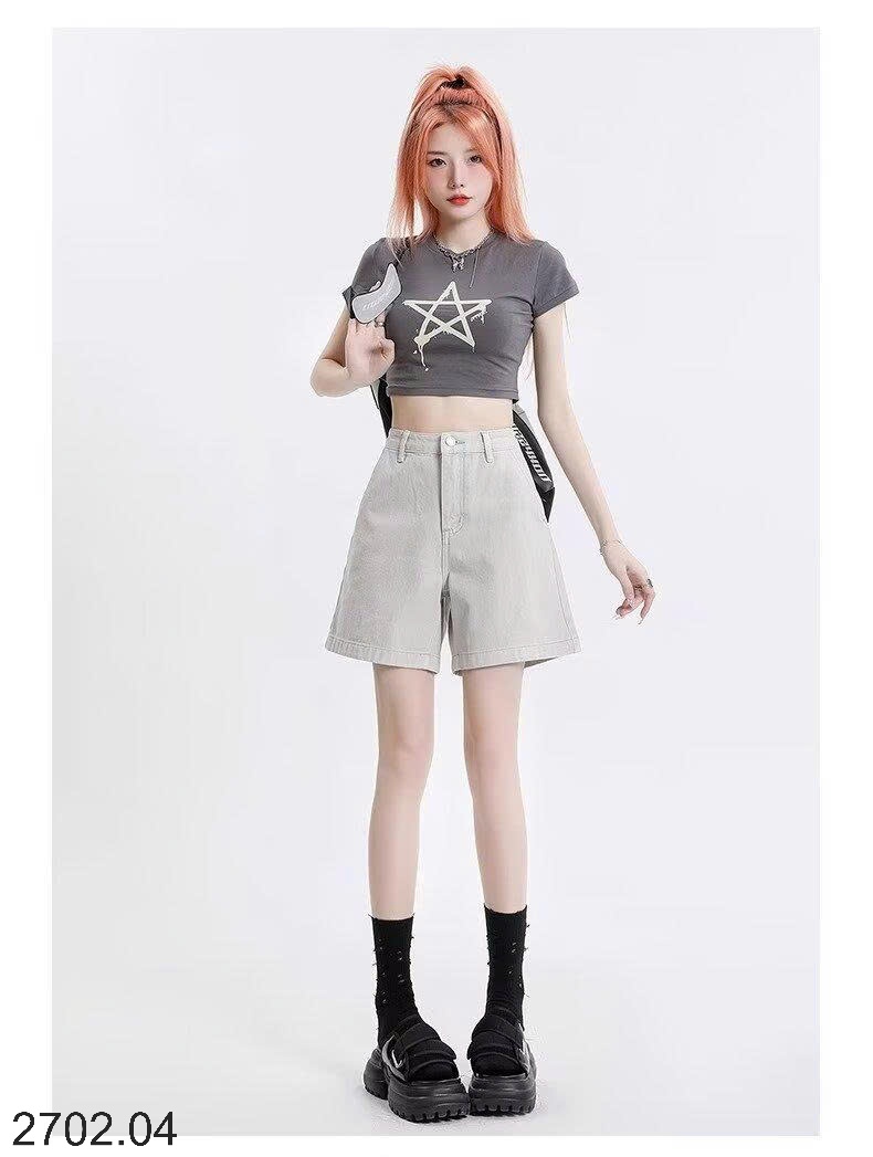 26HA2702.04 - QUẦN SHORT JEAN NỮ