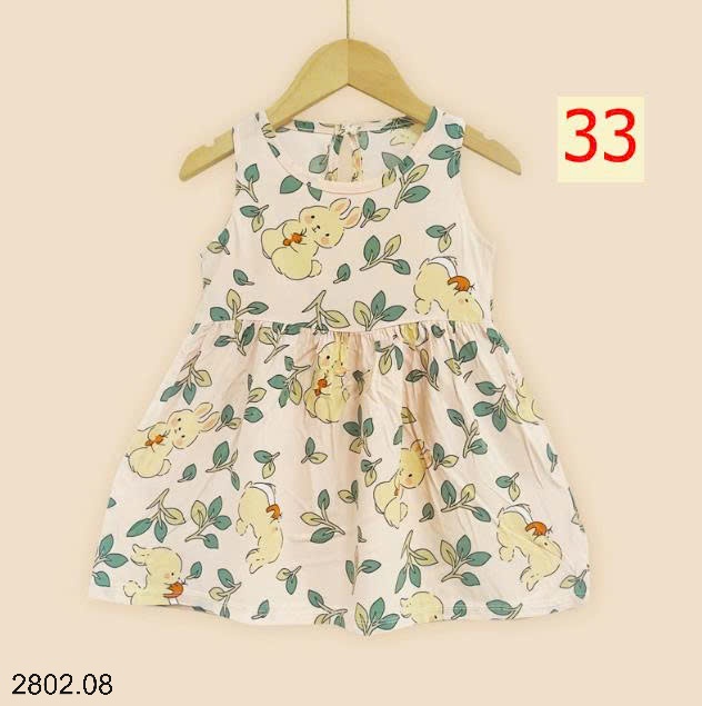 26HA2802.08 - SET 2 VÁY ĐŨI MỀN MÁT BÉ GÁI