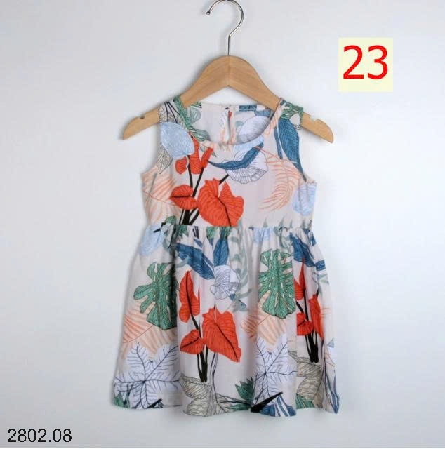 26HA2802.08 - SET 2 VÁY ĐŨI MỀN MÁT BÉ GÁI