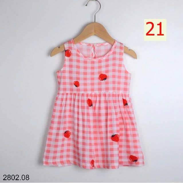 26HA2802.08 - SET 2 VÁY ĐŨI MỀN MÁT BÉ GÁI