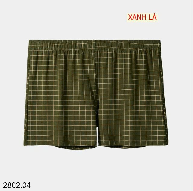 26HA2802.04 - SET 2 QUẦN LÓT KẺ NAM COTTON