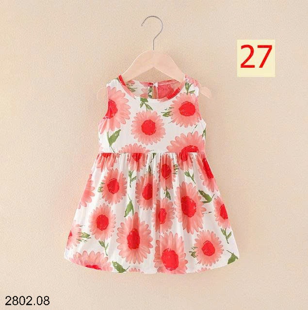 26HA2802.08 - SET 2 VÁY ĐŨI MỀN MÁT BÉ GÁI