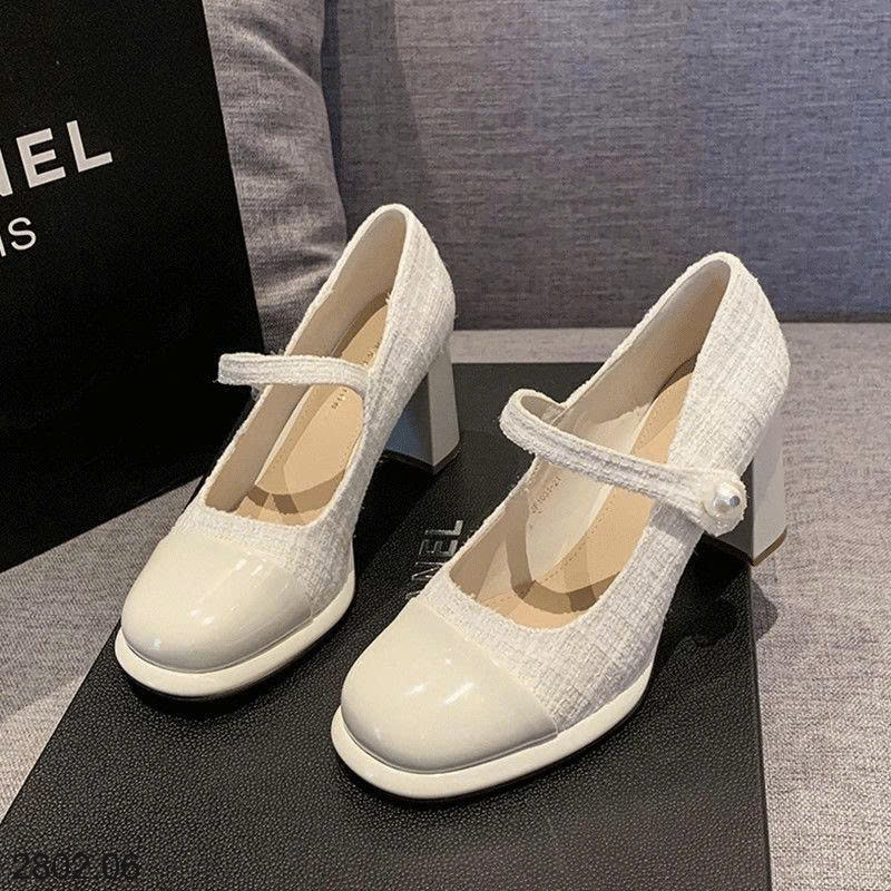 26HA2802.06 - GIÀY MARY JANE KIỂU CHANEL