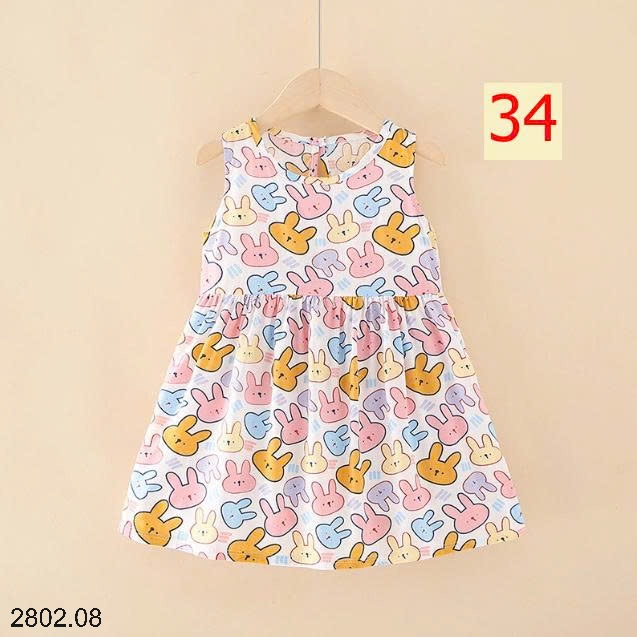 26HA2802.08 - SET 2 VÁY ĐŨI MỀN MÁT BÉ GÁI
