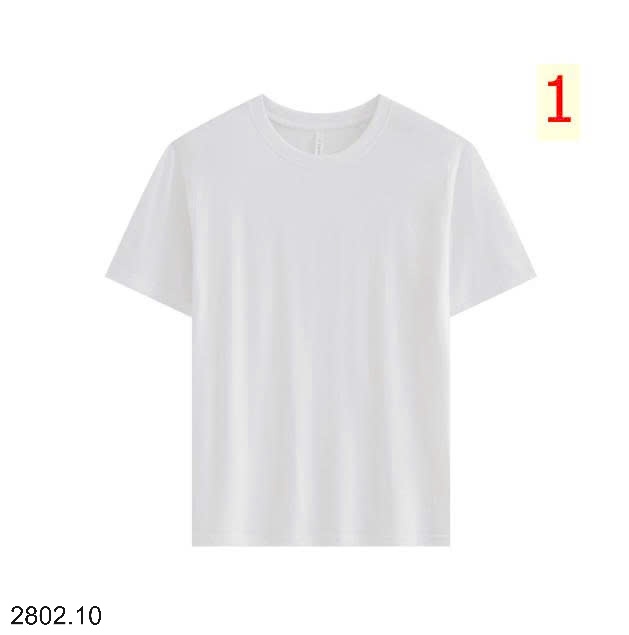 26HA2802.10 - ÁO THUN COTTON CỔ TRÒN NAM NỮ