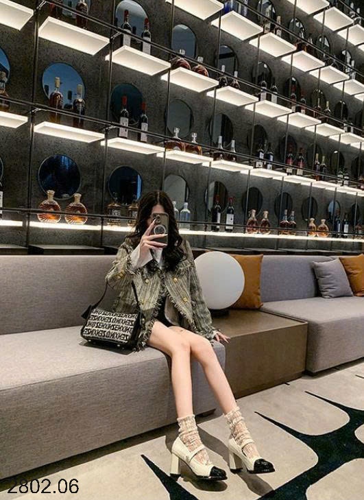 26HA2802.06 - GIÀY MARY JANE KIỂU CHANEL