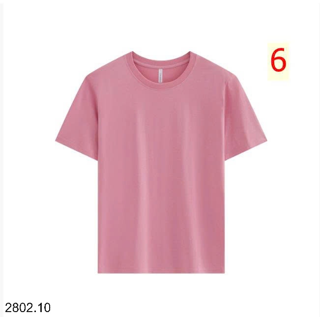 26HA2802.10 - ÁO THUN COTTON CỔ TRÒN NAM NỮ