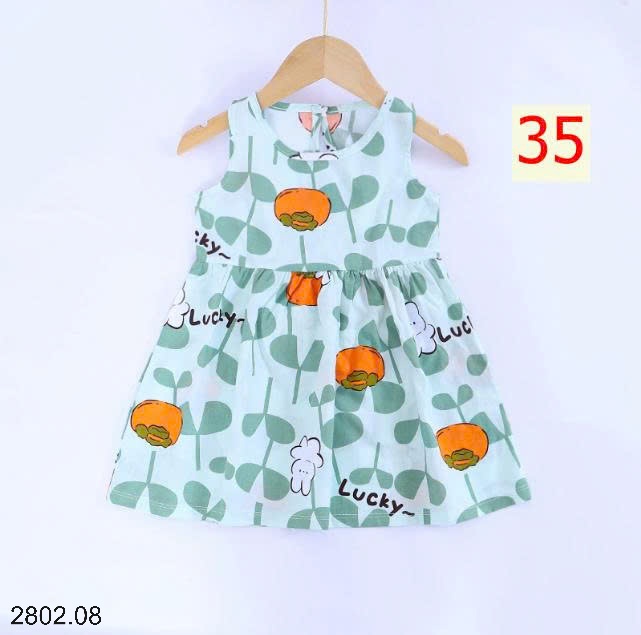 26HA2802.08 - SET 2 VÁY ĐŨI MỀN MÁT BÉ GÁI